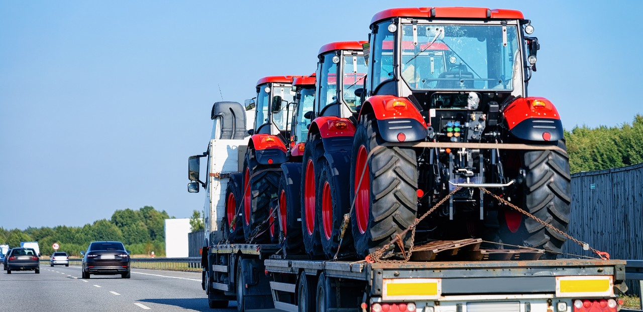 transporte de máquinas pesadas